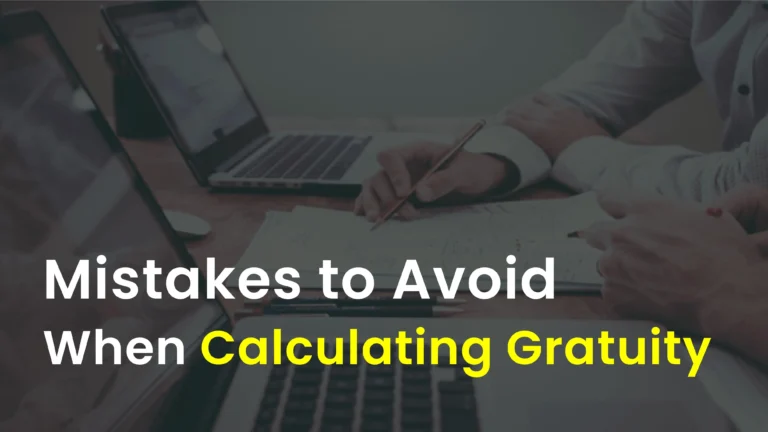 Home 4 Mistakes to Avoid When Calculating Gratuity 1