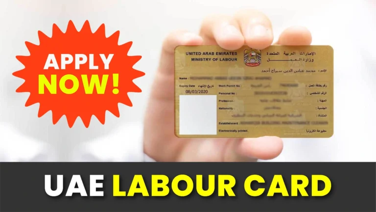 Apply for uae Labour Card