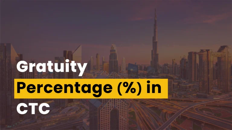 Is Gratuity Part of CTC in UAE? Full Salary Breakdown 2026 2 Gratuity Percentage in CTC